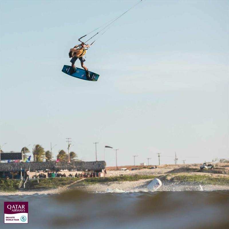 Davi Ribeiro - Copa Kitley GKA Freestyle Kite World Cup Brazil - Day 2 photo copyright Svetlana Romantsova taken at  and featuring the Kiteboarding class