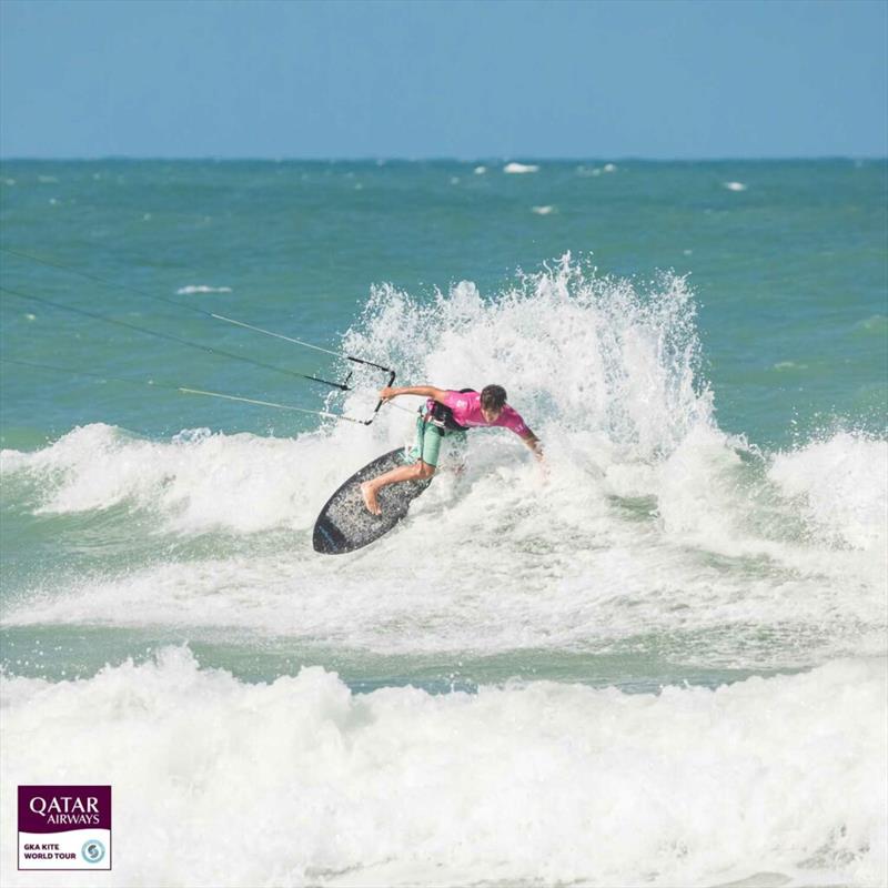 Gabriel Benetton - Copa Kitley GKA Kite-Surf & Hydrofoil-Freestyle World Cups Brazil, day 3 photo copyright Svetlana Romantsova taken at  and featuring the Kiteboarding class