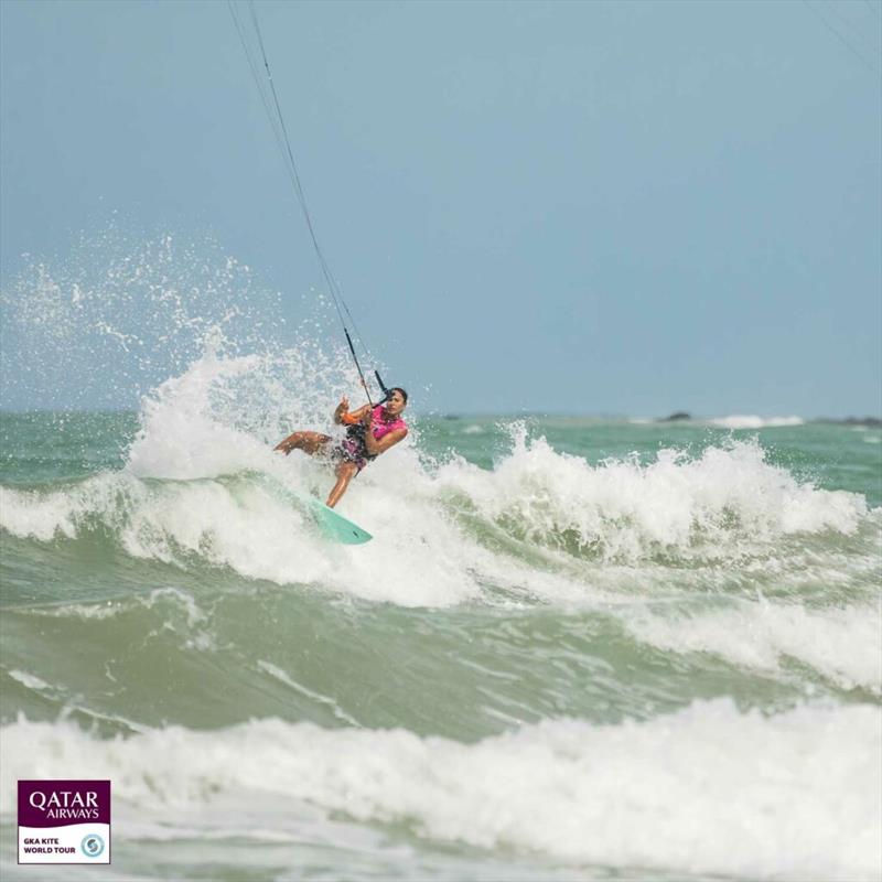 Kesiane - Copa Kitley GKA Kite-Surf & Hydrofoil-Freestyle World Cups Brazil, Day 4 photo copyright Svetlana Romantsova taken at  and featuring the Kiteboarding class