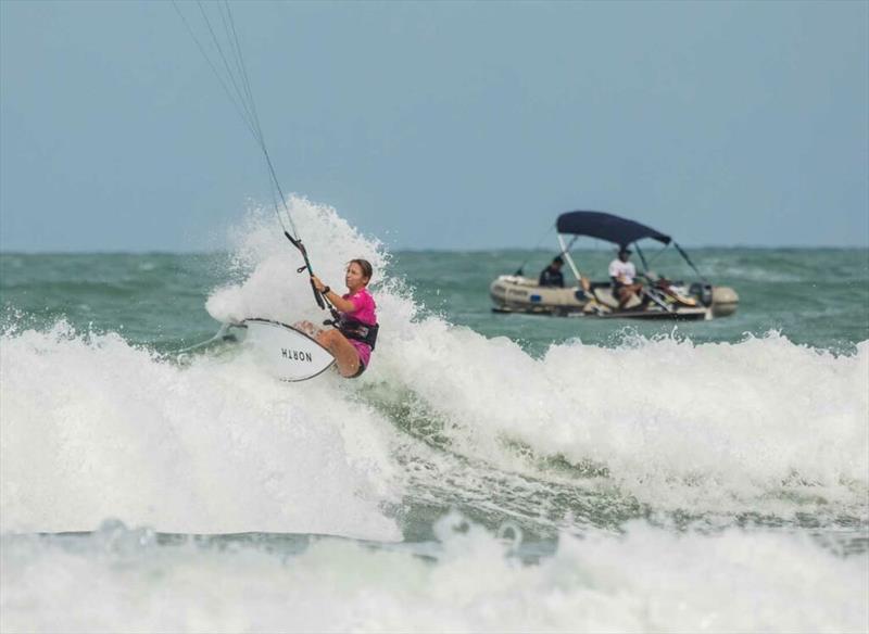 Capucine - Copa Kitley GKA Kite-Surf & Hydrofoil-Freestyle World Cups Brazil, Day 4 photo copyright Svetlana Romantsova taken at  and featuring the Kiteboarding class