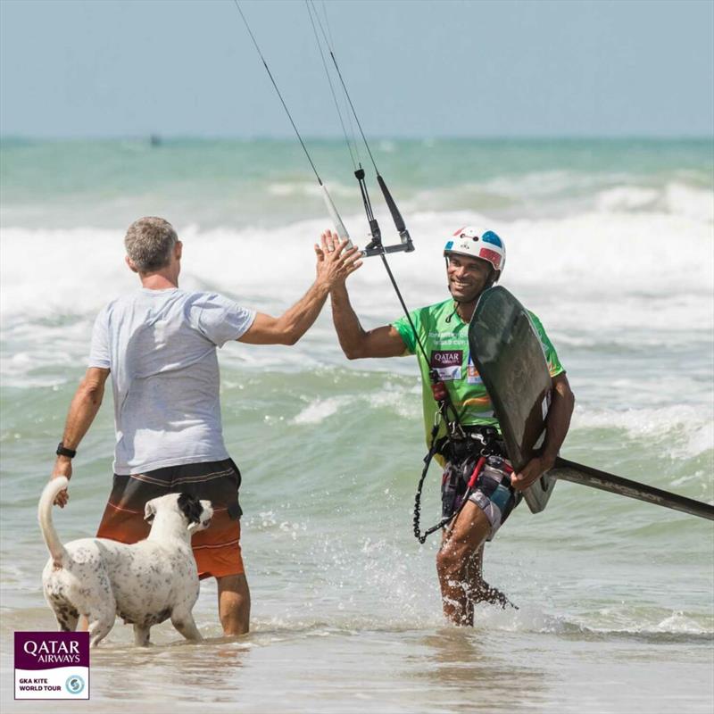 Alex Soto - Copa Kitley GKA Kite-Surf & Hydrofoil-Freestyle World Cups Brazil photo copyright Svetlana Romantsova taken at  and featuring the Kiteboarding class