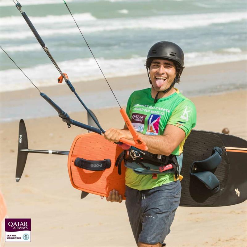 Charles Brodel - Copa Kitley GKA Kite-Surf & Hydrofoil-Freestyle World Cups Brazil photo copyright Svetlana Romantsova taken at  and featuring the Kiteboarding class