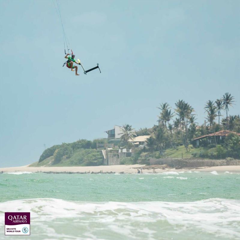 Baptiste Bourdoulous - Copa Kitley GKA Kite-Surf & Hydrofoil-Freestyle World Cups Brazil - photo © Svetlana Romantsova