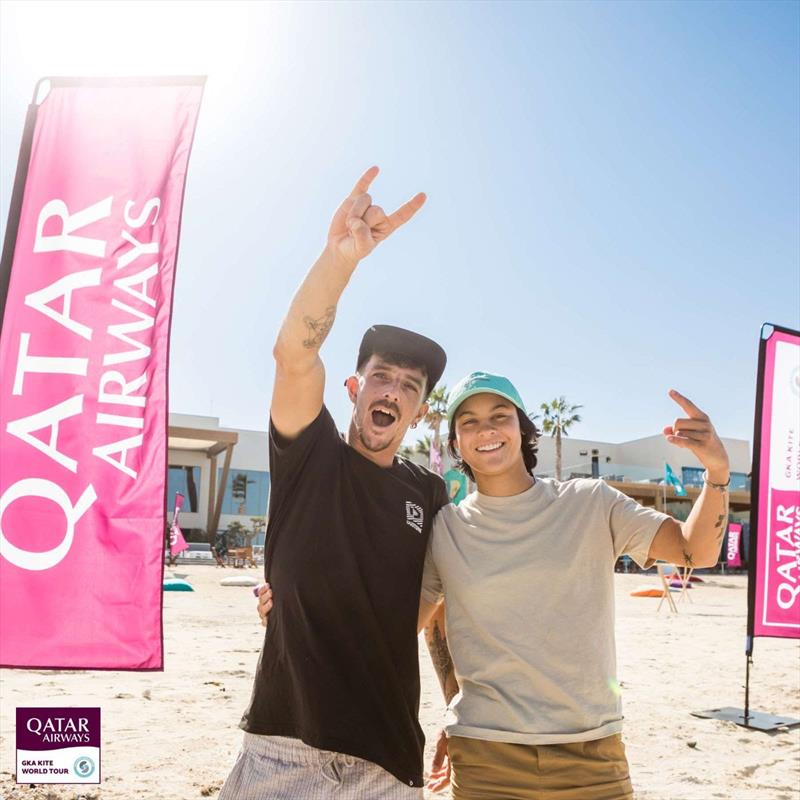 Visit Qatar GKA Freestyle-Kite World Cup - Day 1 photo copyright GKA Kite World Tour taken at  and featuring the Kiteboarding class