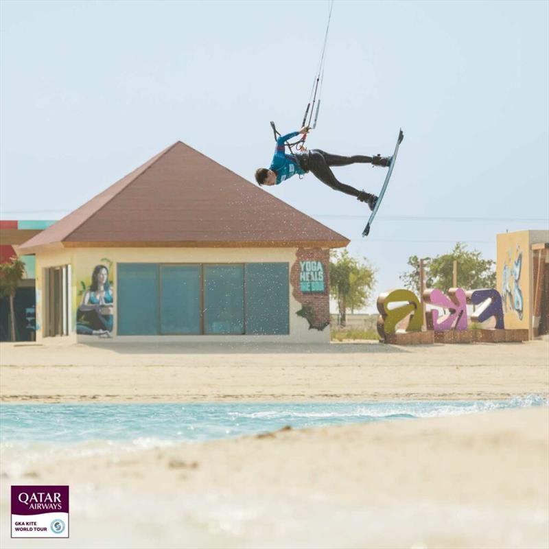 Valentin Rodriguez - Visit Qatar GKA Freestyle-Kite World Cup - Day 2 - photo © Svetlana Romantsova