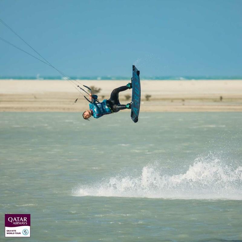 Bruna Kajiya - Visit Qatar GKA Freestyle-Kite World Cup - Day 5 - photo © Svetlana Romantsova