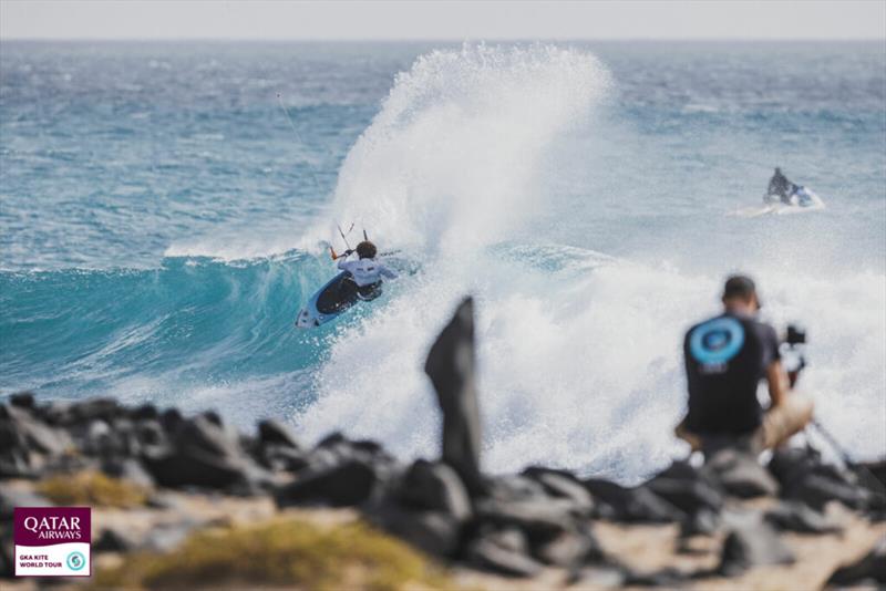 GKA Kite-Surf World Cup Cape Verde - Day 1 photo copyright Lukas K Stiller / Mintautas Grigas taken at  and featuring the Kiteboarding class