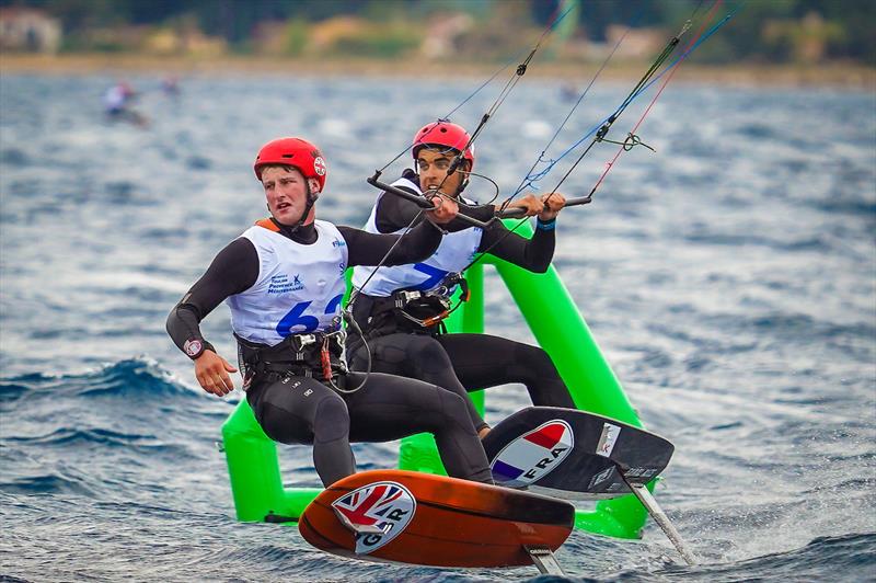 54th Semaine Olympique Française - Toulon Provence Méditerranée Day 1 photo copyright Sailing Energy / Semaine Olympique Française taken at COYCH Hyeres and featuring the Kiteboarding class