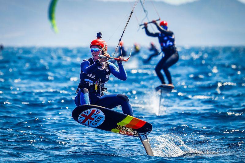 GBR on day 4 - 54th Semaine Olympique Française - Toulon Provence Méditerranée photo copyright Sailing Energy / Semaine Olympique Française taken at COYCH Hyeres and featuring the Kiteboarding class