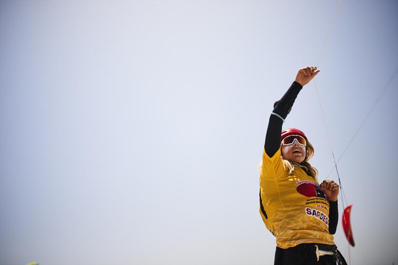 Pégourié wears the yellow bib into the final day - 2023 Formula Kite Youth European & Masters Worlds day 4 - photo © IKA media / Robert Hajduk