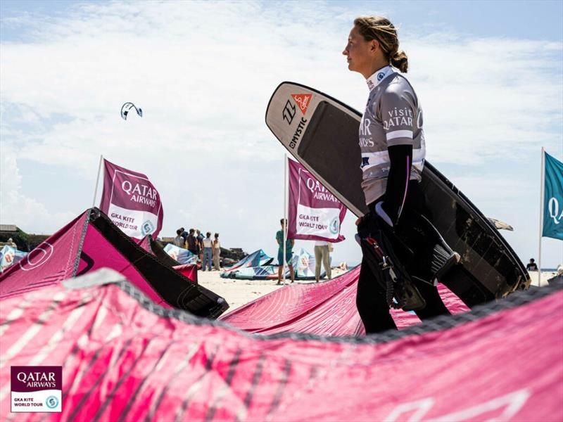 Capucine Delannoy - Qatar Airways GKA Big Air Kite World Championships Tarifa - photo © Samuel Cardenas