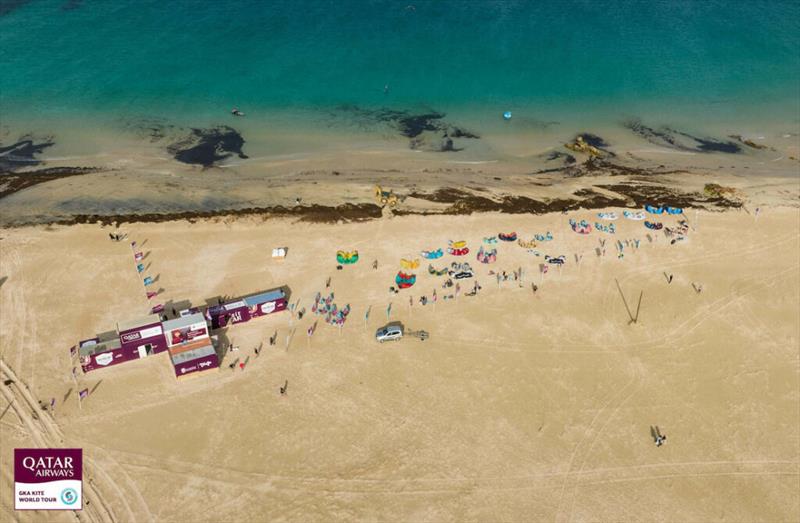 Qatar Airways GKA Big Air Kite World Championships Tarifa photo copyright Samuel Cardenas taken at  and featuring the Kiteboarding class