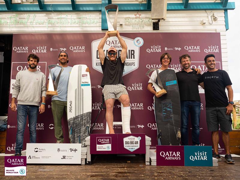 Men's Big Air Surfboard World podium photo copyright Samuel Cardenas taken at  and featuring the Kiteboarding class