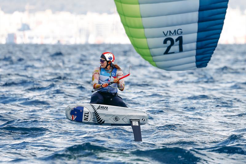 Justina Kitchen - NZL Sailing Team - Trofeo Princesa Sofia - Mallorca - April 2023 photo copyright Sailing Energy taken at Yachting New Zealand and featuring the Kiteboarding class