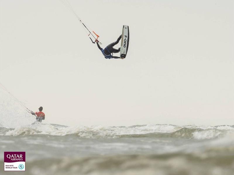 Maxime Chabloz - GKA Freestyle Kite World Cup Dunkerque, France 2023, Day 2 - photo © Samuel Cardenas