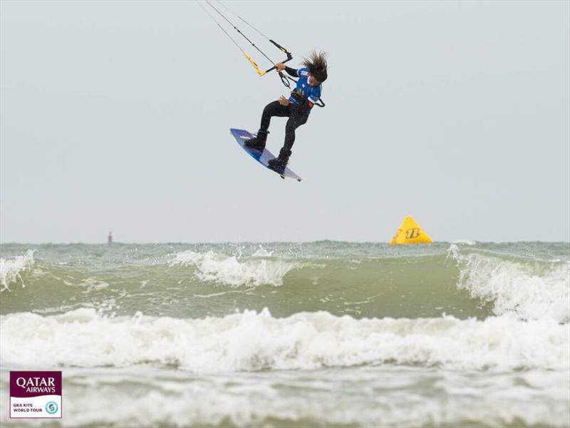 Claudia Léon - GKA Freestyle Kite World Cup Dunkerque, France 2023, Day 2 - photo © Samuel Cardenas