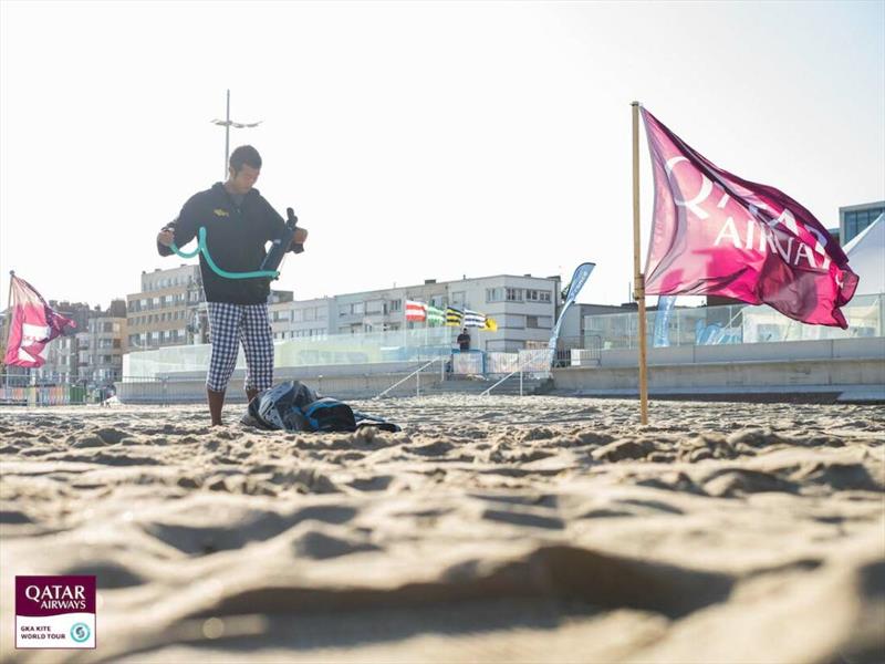 Hironobu Nakano - GKA Freestyle Kite World Cup Dunkerque, France 2023, Day 2 - photo © Samuel Cardenas