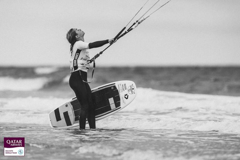 Camille Losserand - Defender GKA Kite-Surf World Cup Sylt 2023 day 2 - photo © Lukas K Stiller