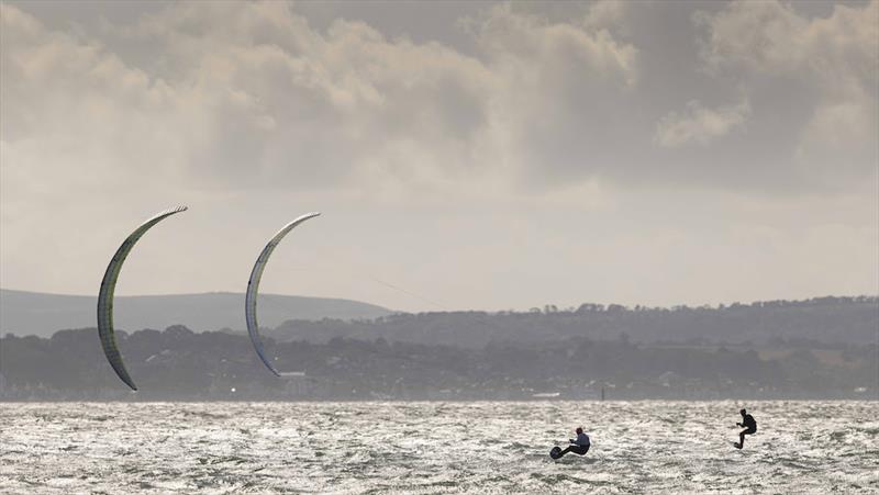 2023 Formula Kite Europeans practice in Portsmouth - photo © IKA media / Mark Lloyd