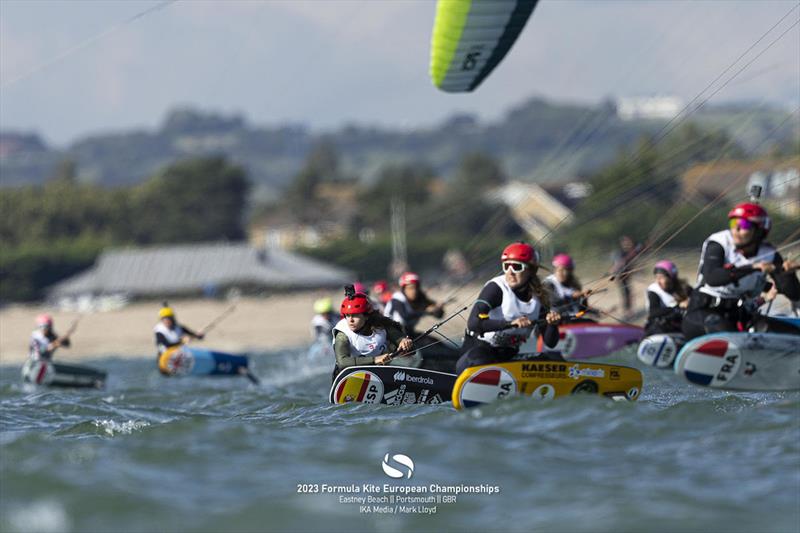 Accurate starting is as critical as ever - 2023 Formula Kite European Championships - photo © IKA media / Mark Lloyd
