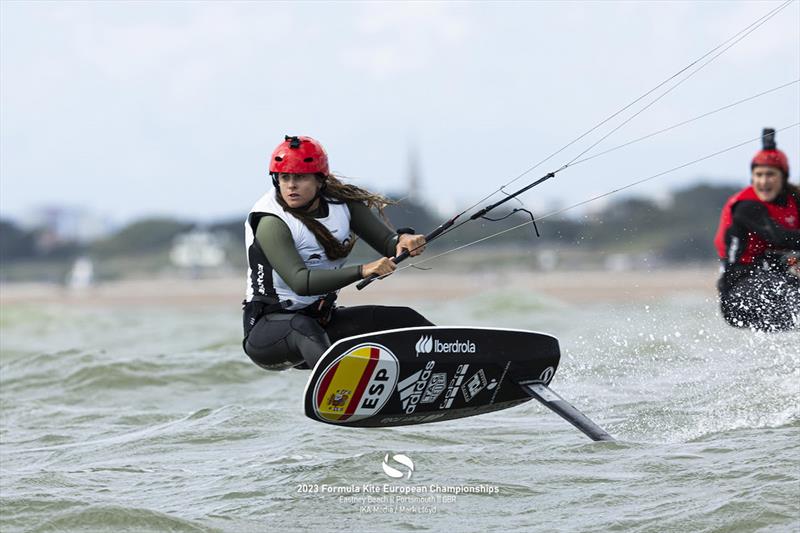 Gisela Pulido wins an Olympic spot for Spain - 2023 Formula Kite European Championships  - photo © IKA media / Mark Lloyd