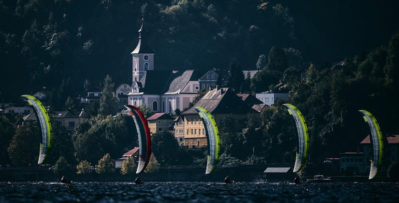 2023 KiteFoil World Series Austria - High-speed thrills on the beautiful lake - photo © IKA media / Robert Hajduk