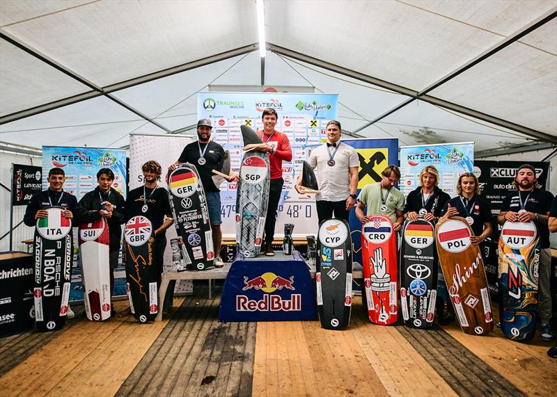 2023 KiteFoil World Series Austria - The top 10 men (including Sam Dickinson straight from hospital) - photo © IKA Media / Robert Hajduk