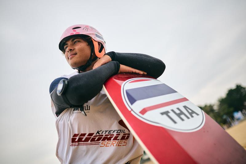 Weston exudes calm and serenity whatever the weather - 2023 KiteFoil World Series Final in Zhuhai, day 2 - photo © IKA Media / Robert Hajduk