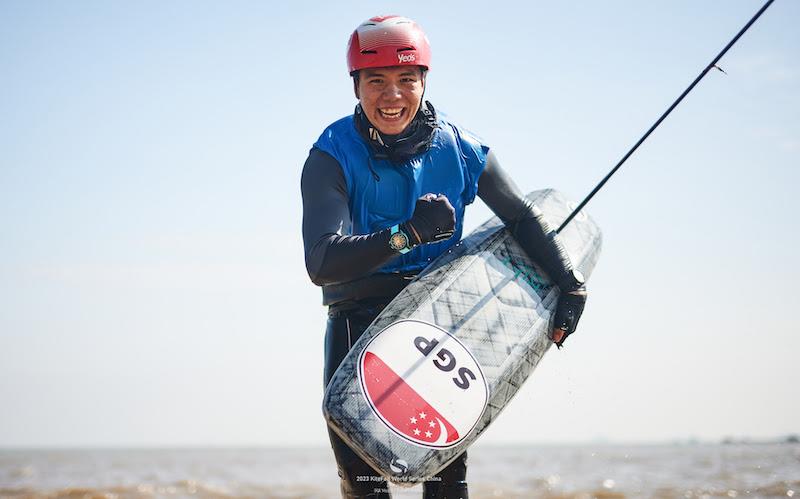 The 17-year-old Max Maeder has won almost everything in 2023 - 2023 KiteFoil World Series Final in Zhuhai - photo © IKA Media / Robert Hajduk