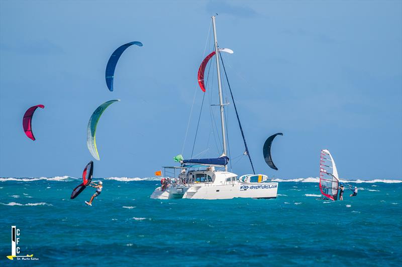 2023 Caribbean Foiling Championships day 2 photo copyright Agne`s Etchegoyen taken at  and featuring the Kiteboarding class