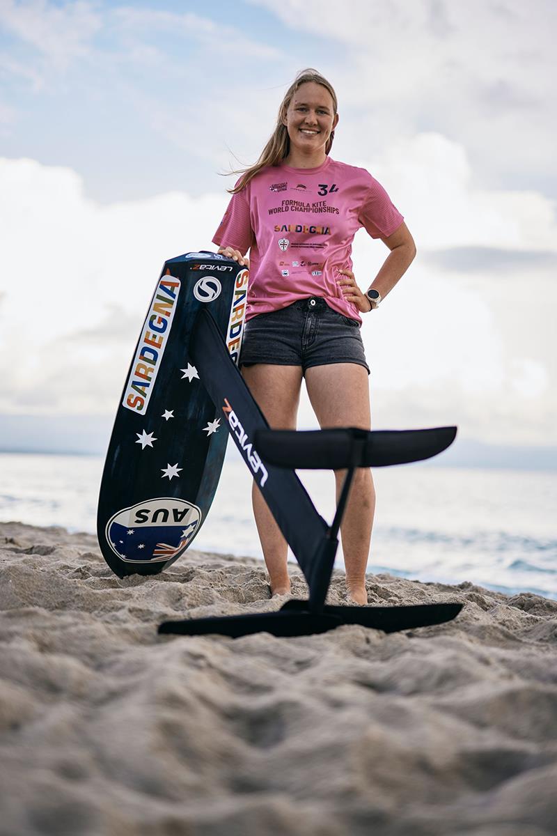 Breiana Whitehead photo copyright Robert Hajduk taken at  and featuring the Kiteboarding class