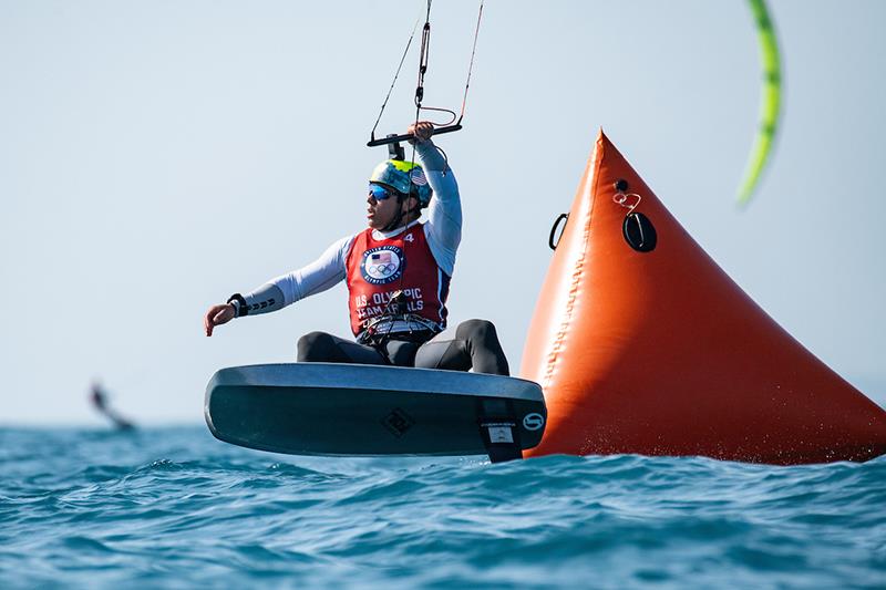 U.S. Olympic Team Trials - Sailing Day 7 photo copyright US Sailing Team taken at US Sailing Center of Martin County and featuring the Kiteboarding class