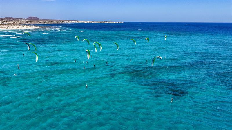 The elite of Formula Kite trains in Fuerteventura - photo © Sailing Energy