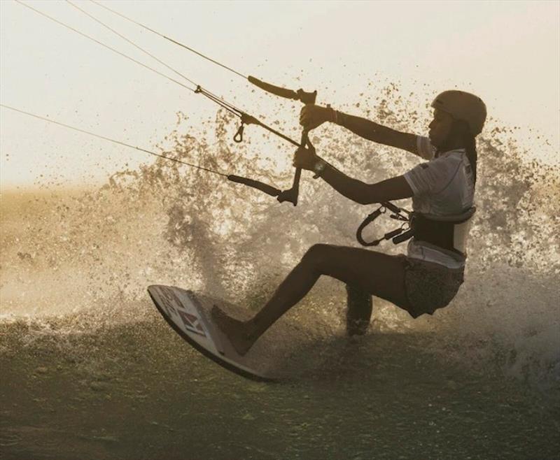 Kesiane Rodrigues - GKA Kite-Surf World Cup Cape Verde 2024 - Day 1 - photo © Lukas K Stiller