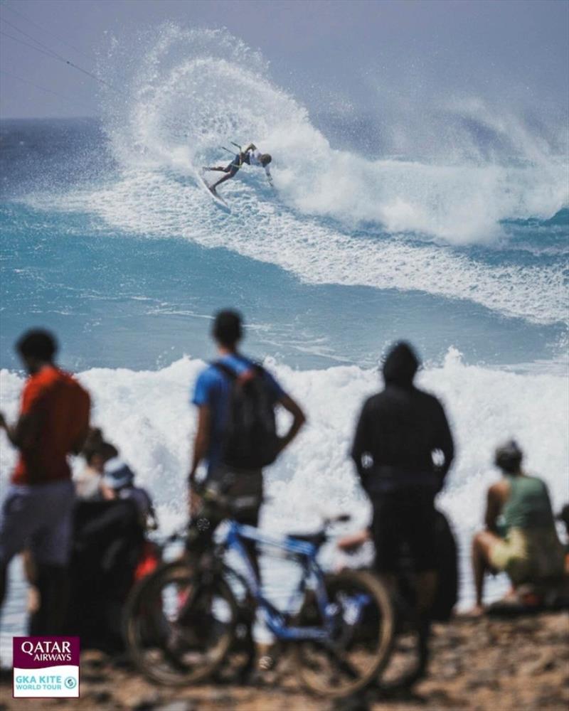 Matchu Lopes - GKA Kite-Surf World Cup Cape Verde 2024 - Day 3 photo copyright Lukas K Stiller taken at  and featuring the Kiteboarding class