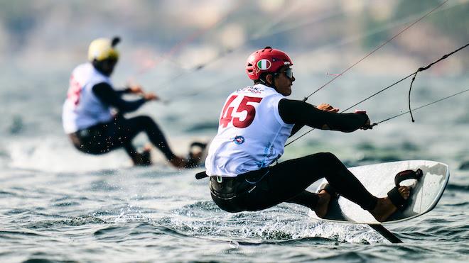 2024 Formula Kite Europeans Day 1: Great start to Riccardo Pianosi's European title defence photo copyright IKA Media / Robert Hajduk taken at  and featuring the Kiteboarding class