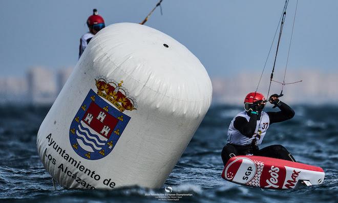 2024 Formula Kite Europeans Day 3: Max Maeder in imperious form yet again photo copyright IKA Media / Robert Hajduk taken at  and featuring the Kiteboarding class