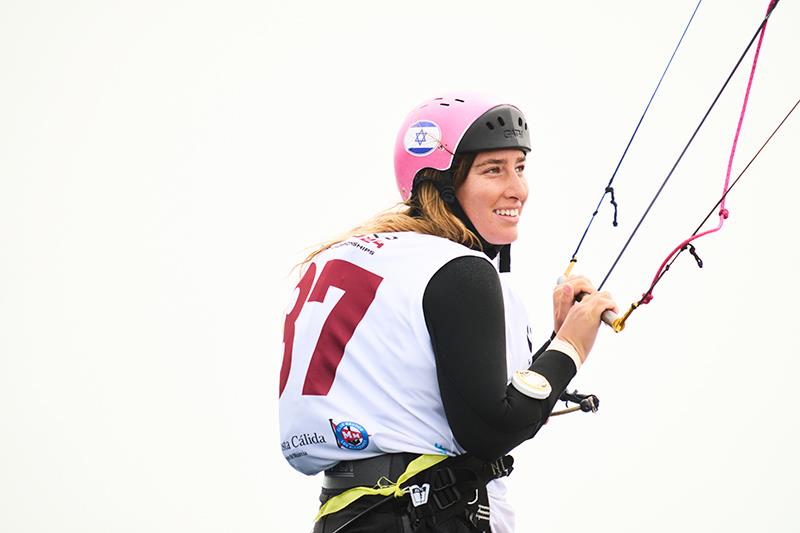 Gal Zukerman looking good for Olympic selection for Israel - 2024 Formula Kite European Championships photo copyright IKA media/ Robert Hajduk taken at  and featuring the Kiteboarding class