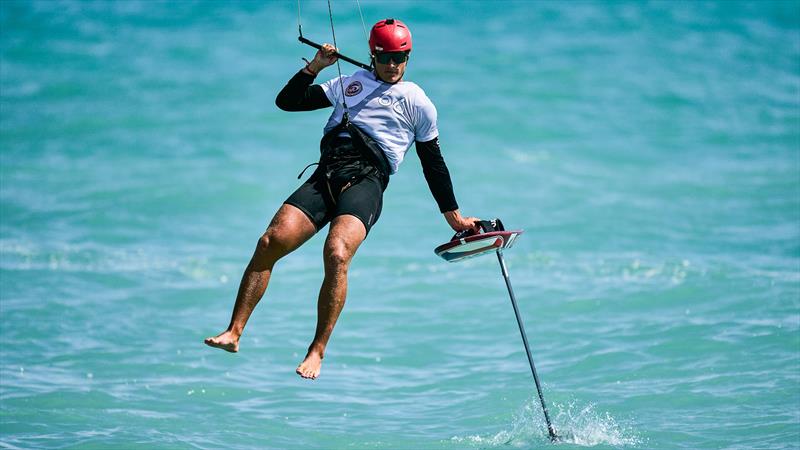 Vojteck Koska coming back ashore after scoring 3 bullets - 2024 Formula Kite Youth Worlds - photo © IKA media/ Robert Hajduk: