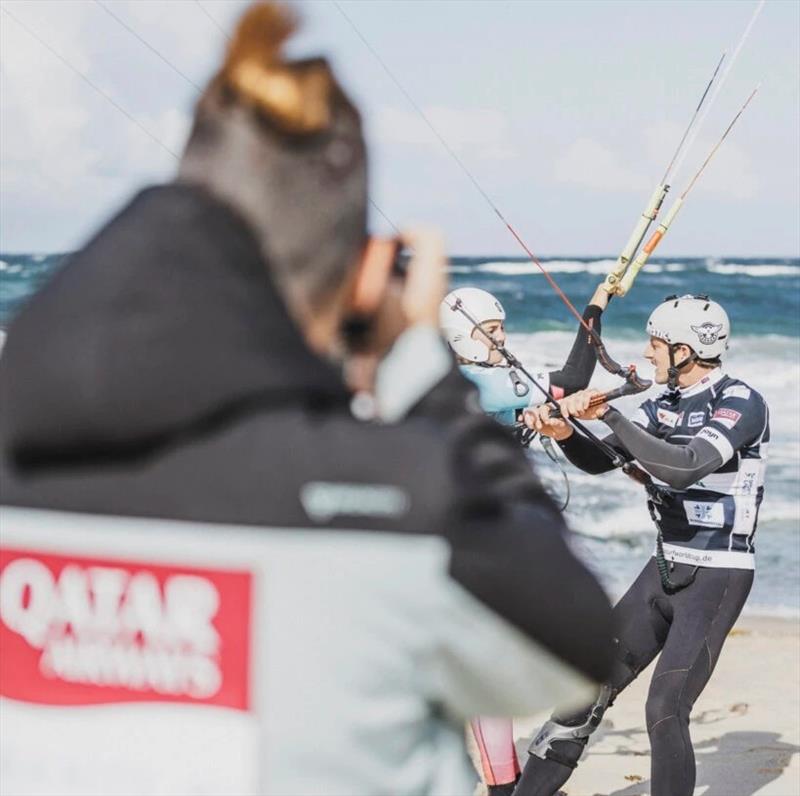 Andrea Zust and Hunter Becker - 2024 Defender GKA Hydrofoil Big Air World Cup Sylt - photo © Lukas K Stiller