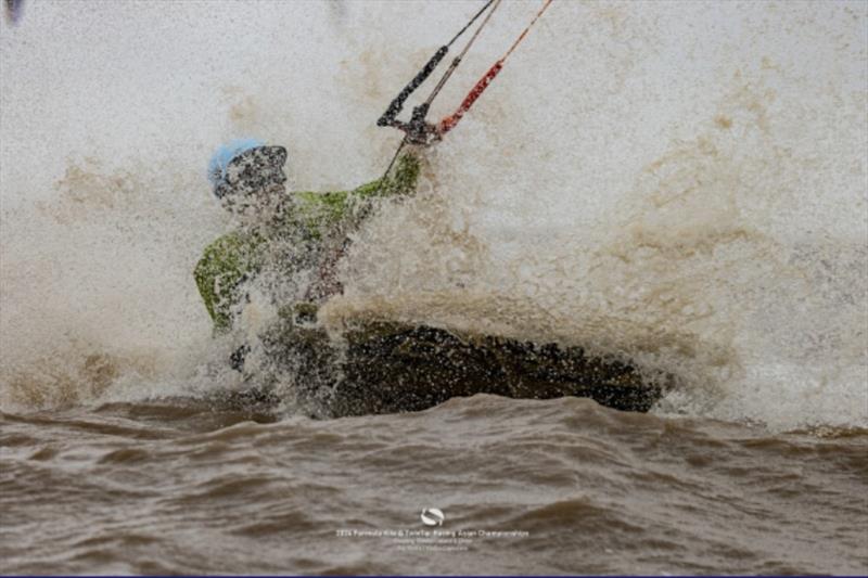 Making waves on the Yangtze River Delta! - 2024 Kiteboarding Asian Championships photo copyright IKA Media / Matias Capizzano taken at  and featuring the Kiteboarding class