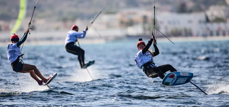Maggie Eillen Pescetto (right) in the action in Cagliari in 2023 - photo © Robert Hajduk / IKA media