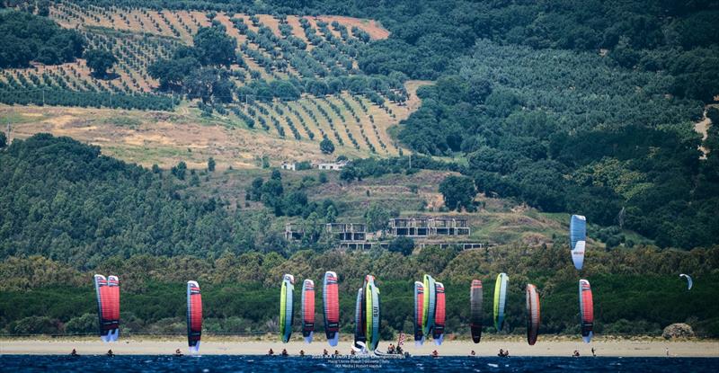 Defending champion Riccardo Pianosi [ITA] won all his races today - 2025 IKA Youth European Championships in Gizzeria, Calabria - Day 2 - photo © IKA Media / Robert Hajduk