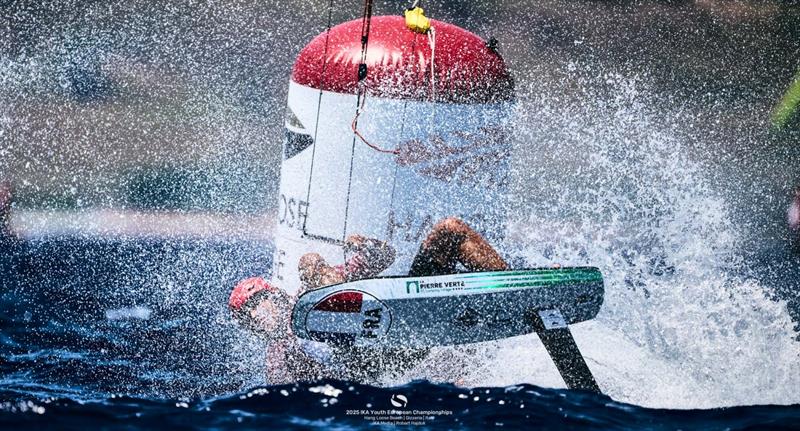 Splash! - 2025 IKA Youth European Championships in Gizzeria, Calabria - Day 2 - photo © IKA Media / Robert Hajduk