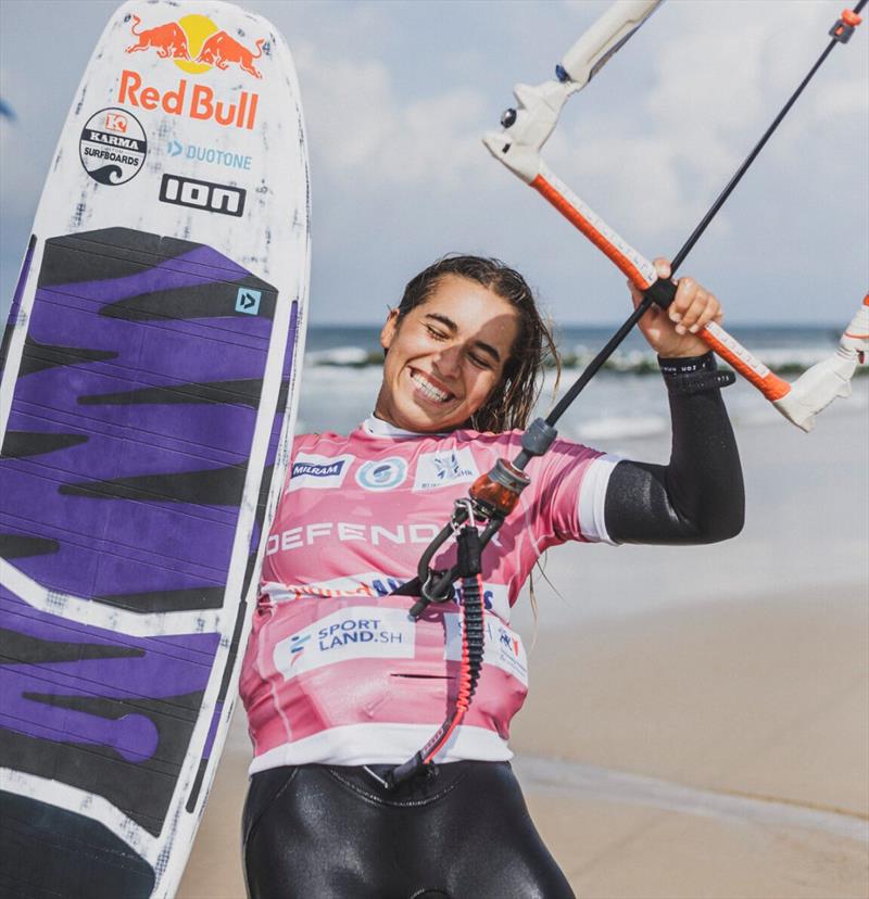 Camille Losserand - GKA Kite-Surf Big Air World Cup Sylt 2025 - photo © Lukas K Stiller