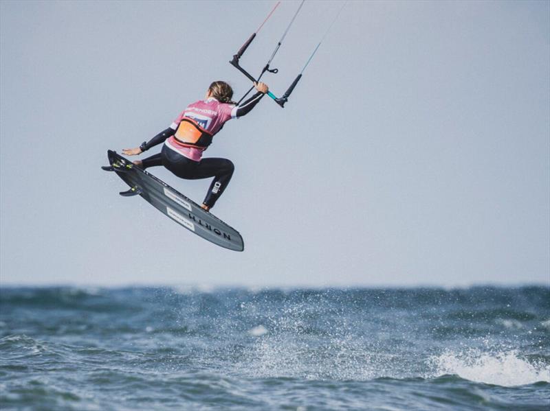 Capucine Delannoy - GKA Kite-Surf Big Air World Cup Sylt 2025 - photo © Lukas K Stiller