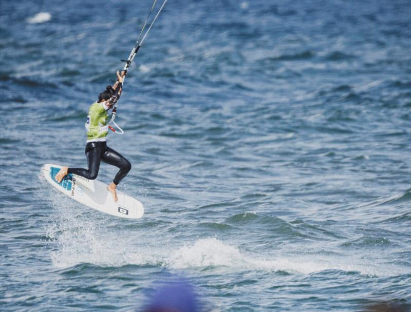 Charlotte Carpentier - GKA Kite-Surf Big Air World Cup Sylt 2025 - photo © Lukas K Stiller