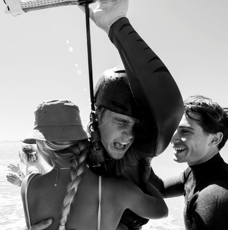 Benedek Szente (HUN) - GKA Youth Kite World Championships Tarifa 2025 photo copyright Samuel Cardenas taken at  and featuring the Kiteboarding class