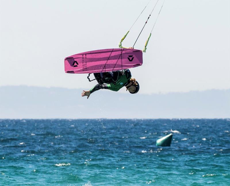 Benedek Szente (HUN) - GKA Youth Kite World Championships Tarifa 2025 photo copyright Samuel Cardenas taken at  and featuring the Kiteboarding class
