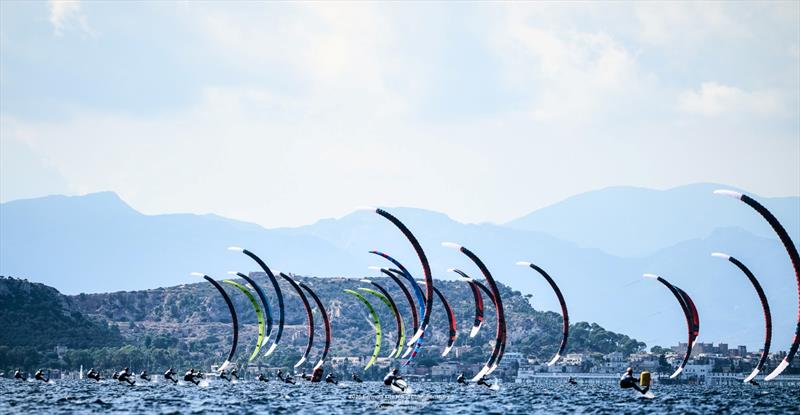 The first big chance to check in on progress since Paris 2024 - 2025 Formula Kite World Championships Quartu Sant'Elena - Day 1 - photo © IKA Media / Robert Hajduk